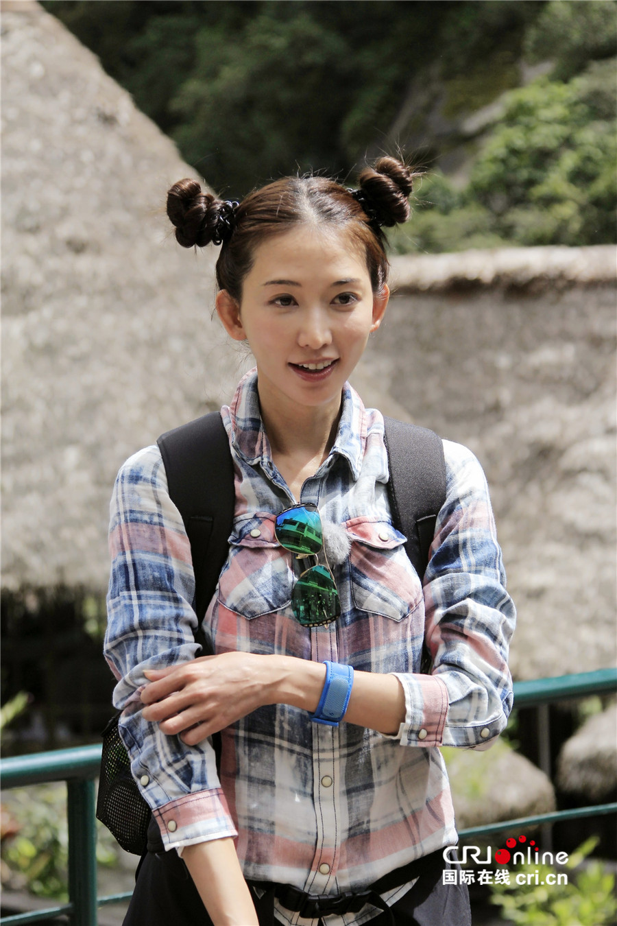 减龄!42岁林志玲扎“哪吒头”显俏皮