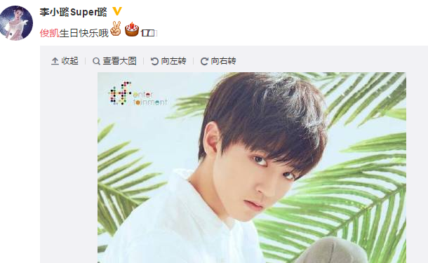 王俊凯17岁生日 李小璐钟镇涛发文送祝福